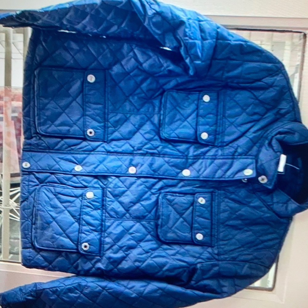 Gap Kids Navy Blue Quilted jacket in size XXL